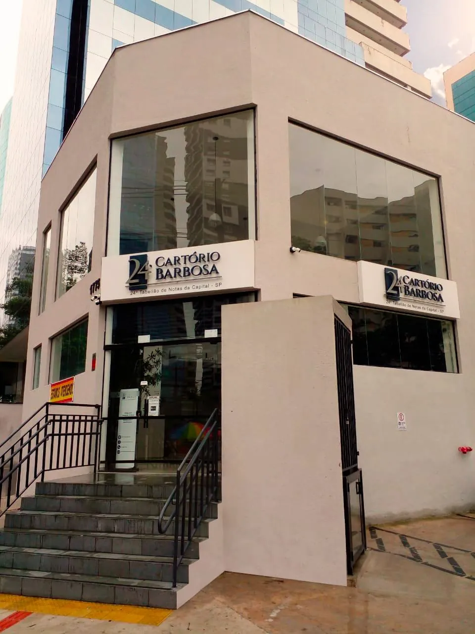 Recepção do 24º Tabelionato de Notas da Capital